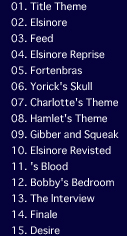 song list